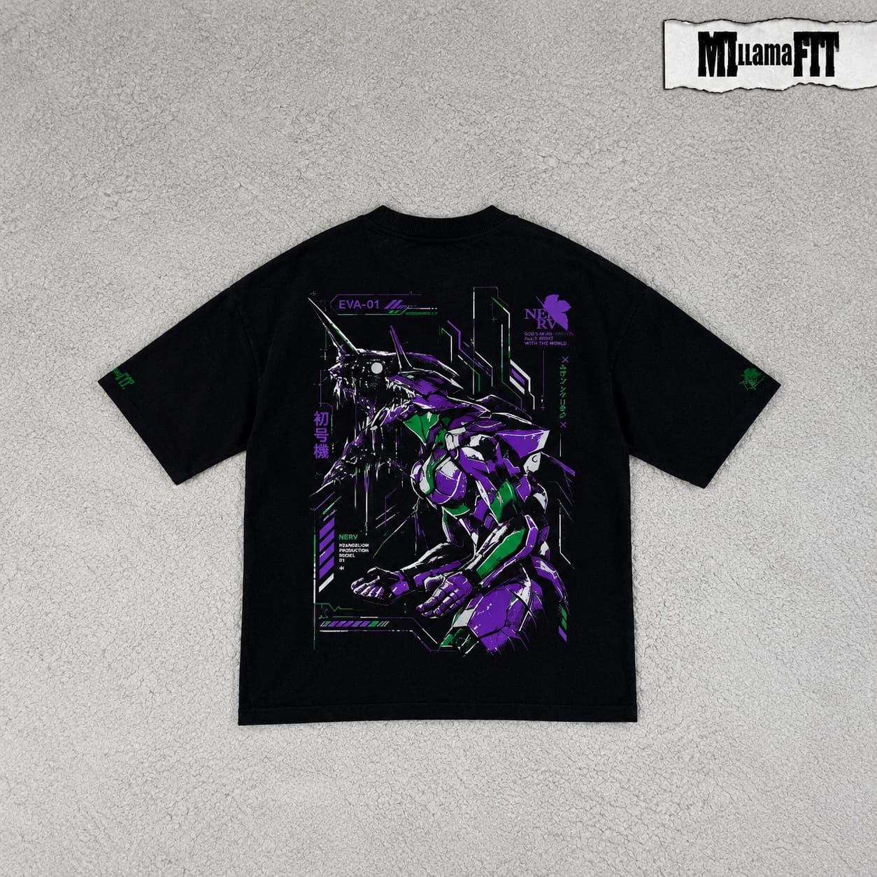 POLERA OVERSIZE EVANGELION